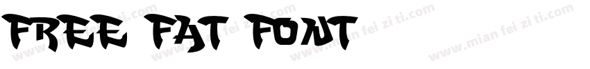 free fat font字体转换